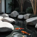 Desain Taman Batu Jogja, Modern dan Alami