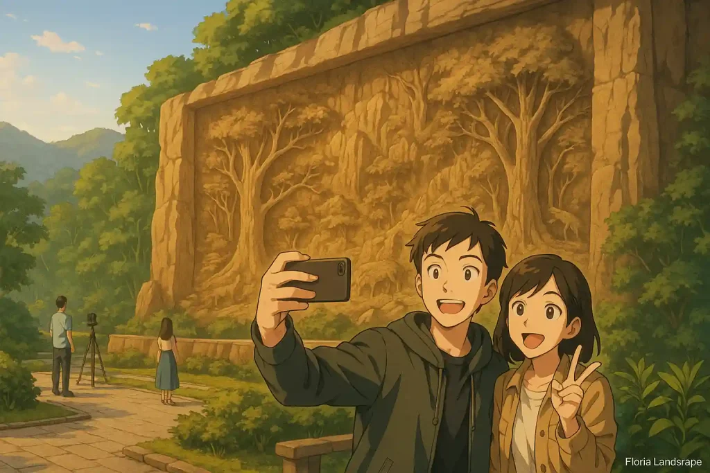 Relief Tebing Jogja yang Jadi Spot Selfie Gokil
